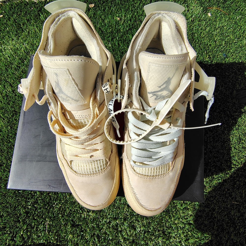 Off_white X Air Jordan 4 Retro SP - Picture 2 of 7